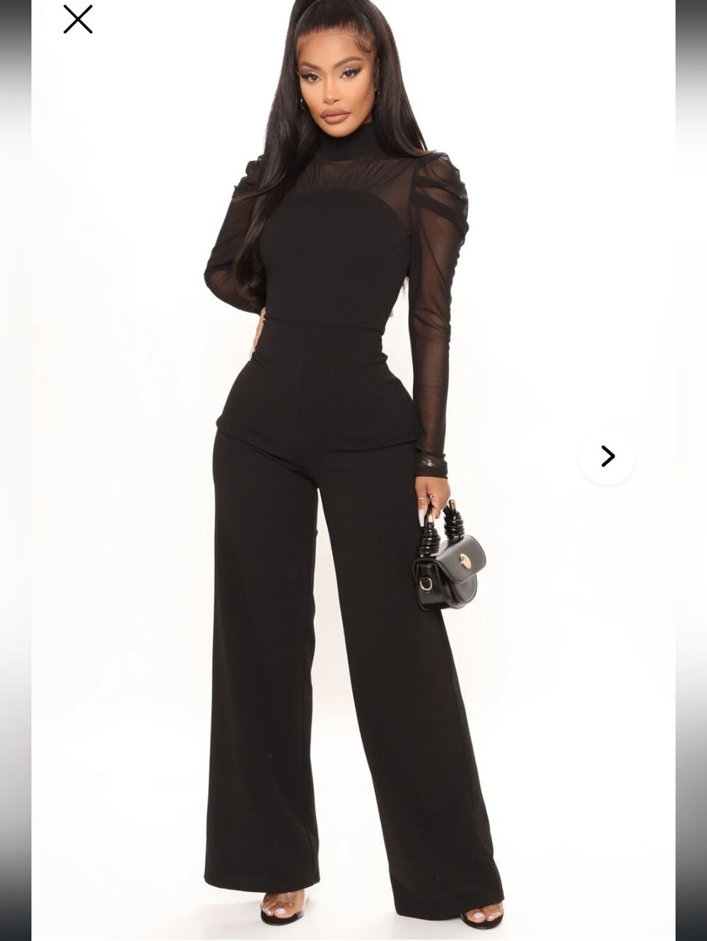Fashion Nova Keep It Classy Wide Leg Jumpsuit